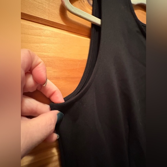 NWT Cynthia Rowley Cocktail Dress Fit and Flare Sleeveless Black & White Medium - Picture 4 of 9